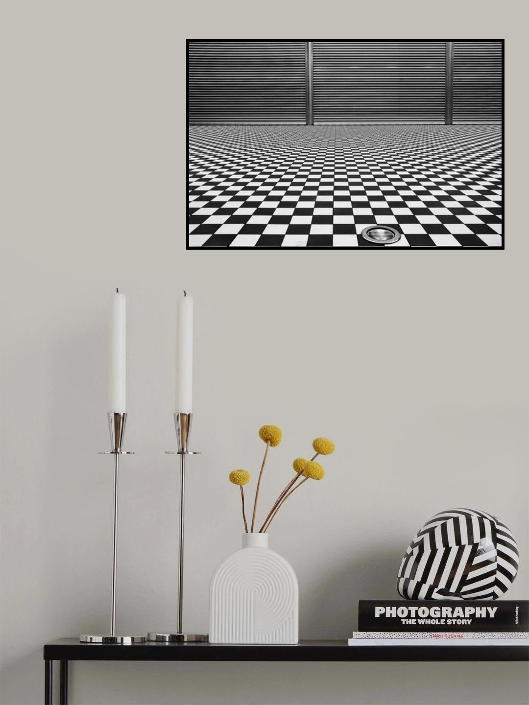 hypnotik floor Poster och Canvastavla