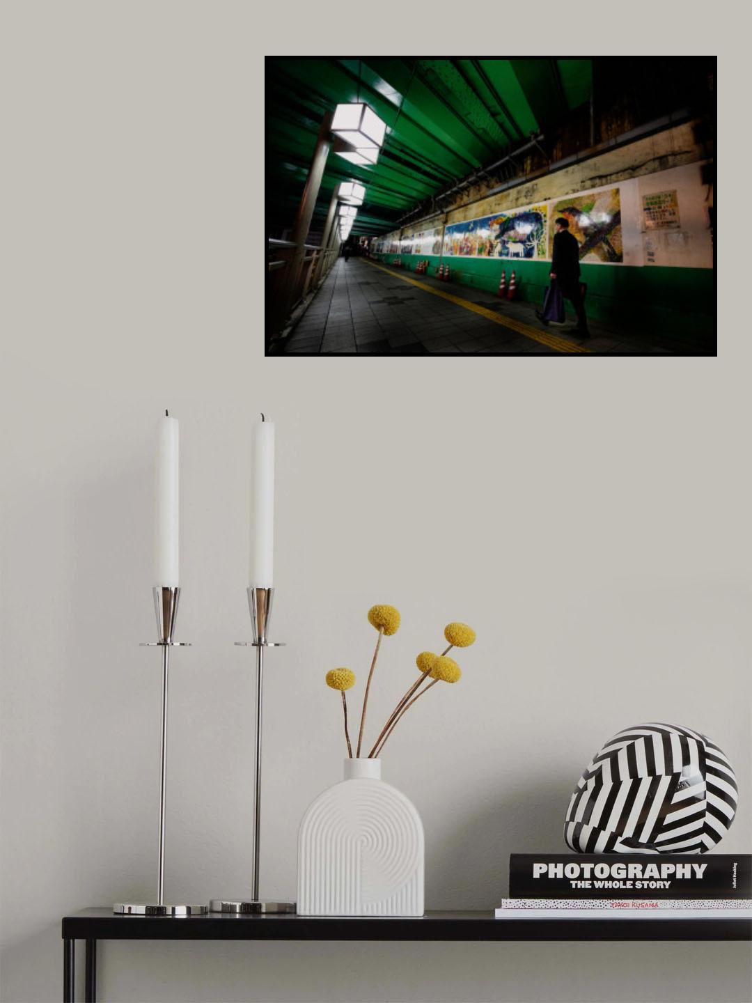 Going home by underpass Poster och Canvastavla