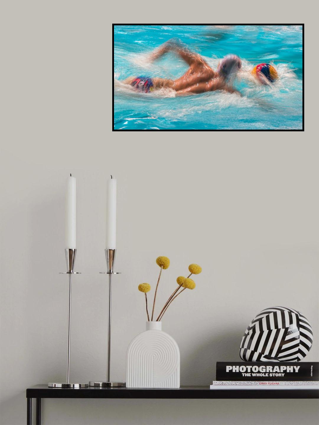Waterpolo Poster och Canvastavla