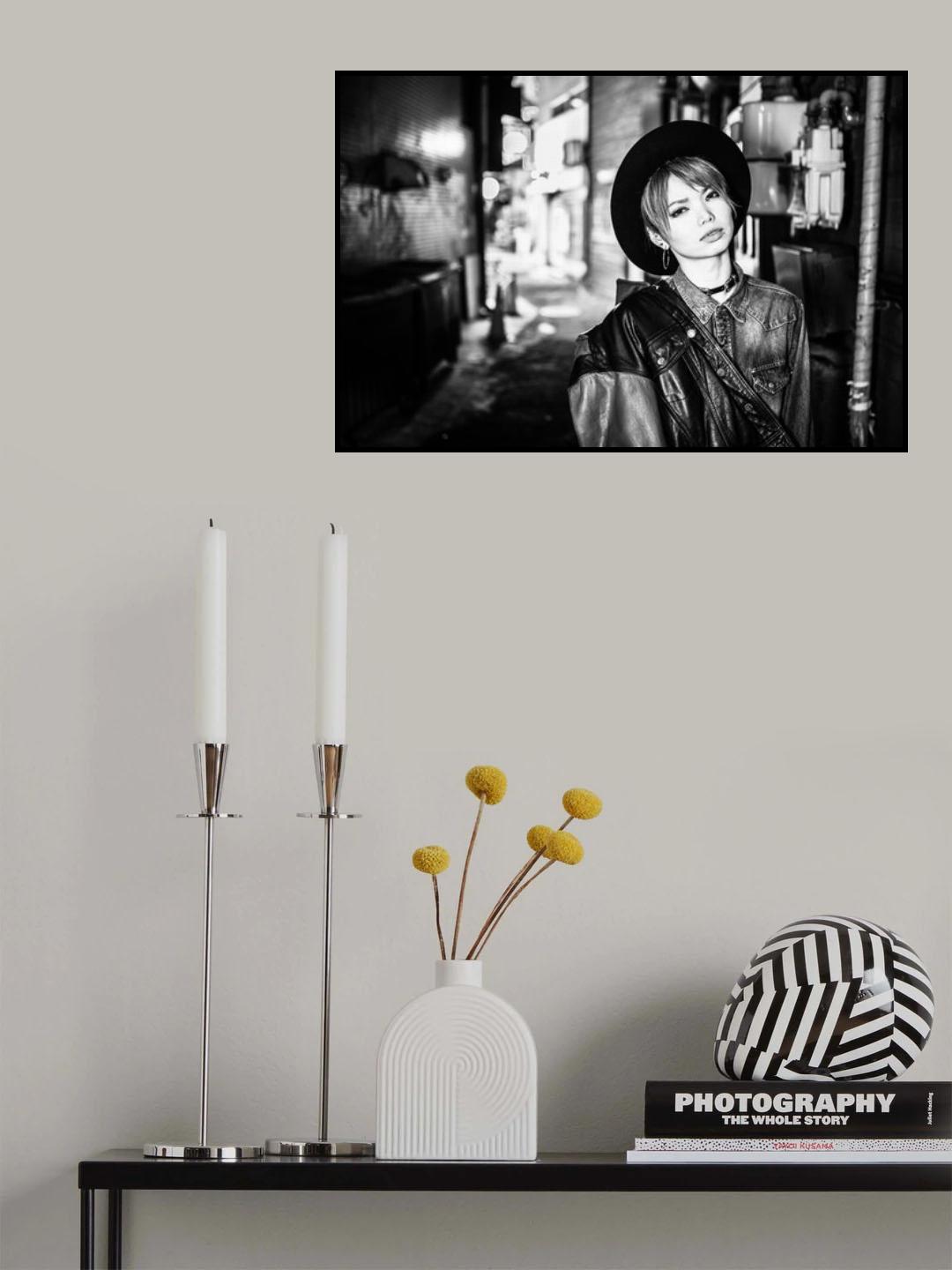 night street Poster och Canvastavla