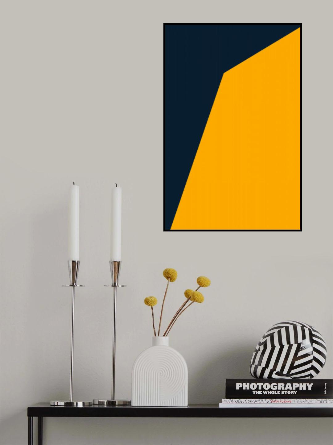 Vibrant Geometric Shapes #3 Poster och Canvastavla