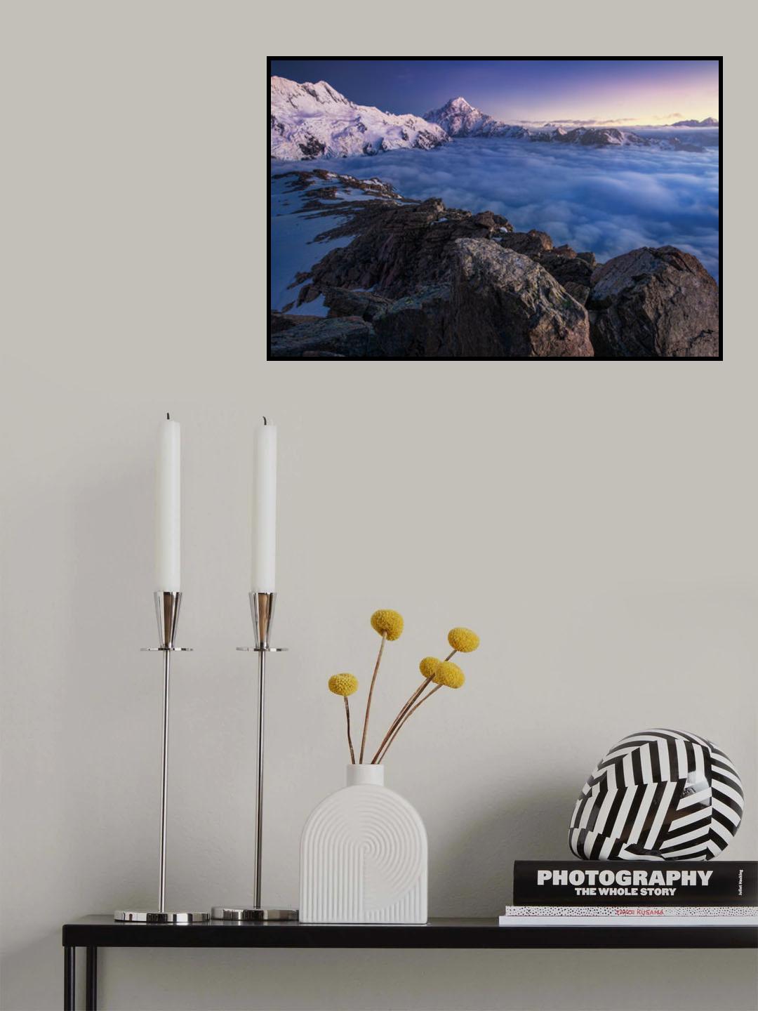 Above the Clouds Poster och Canvastavla