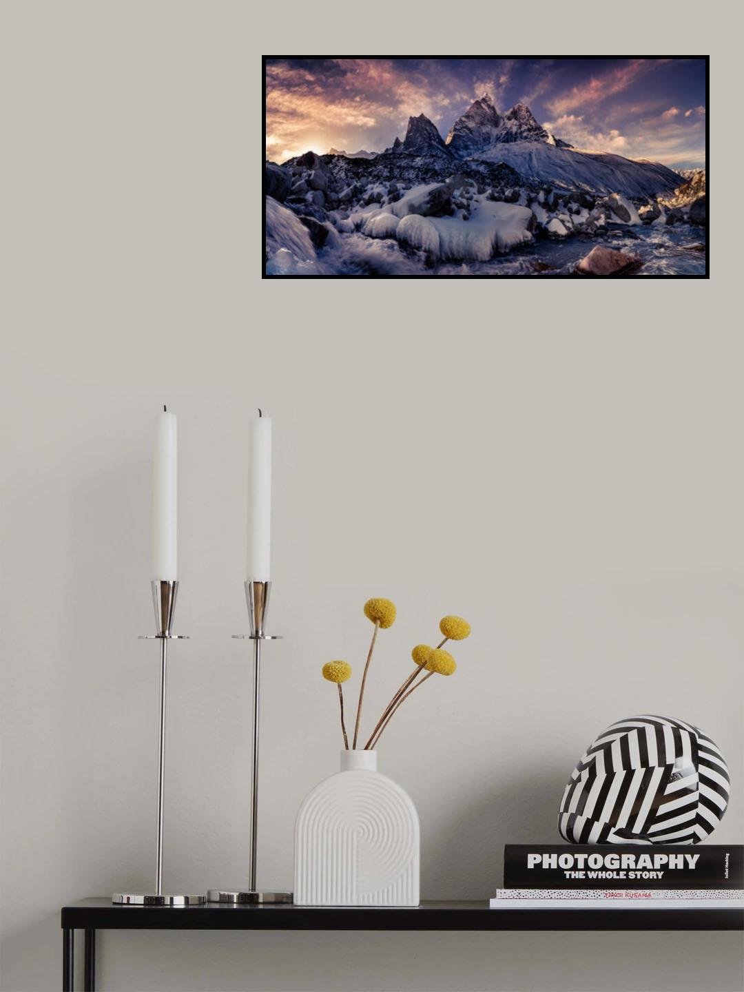 Ama Dablam 《巅峰奇境》 Poster och Canvastavla