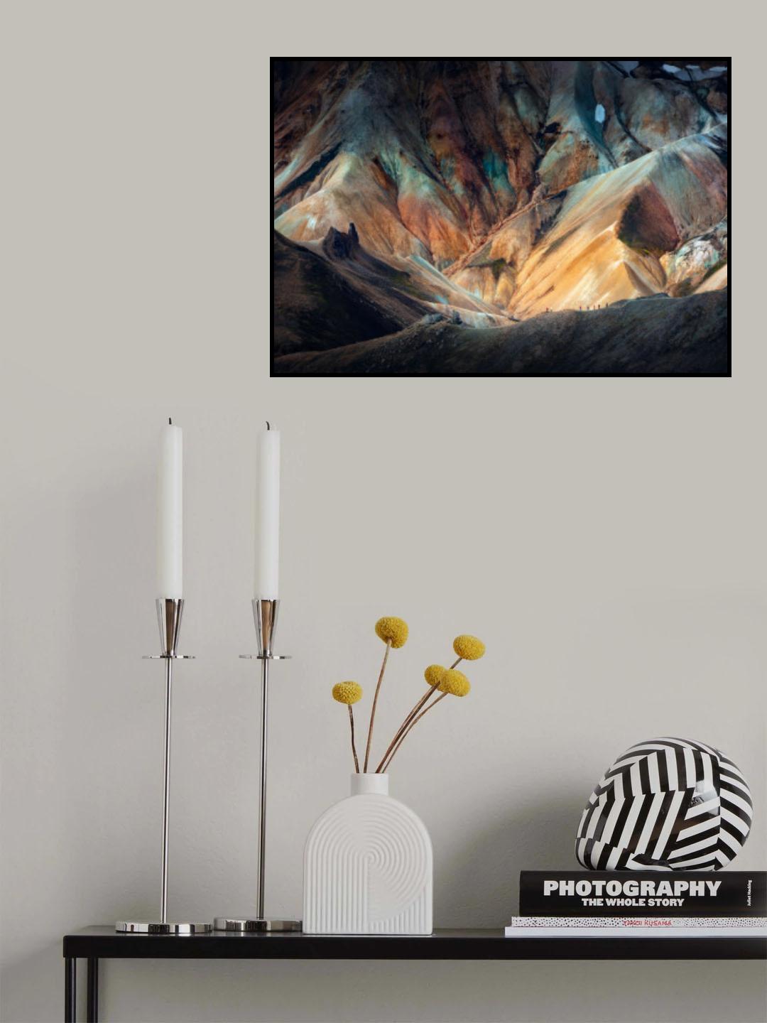 Landmannalaugar Poster och Canvastavla