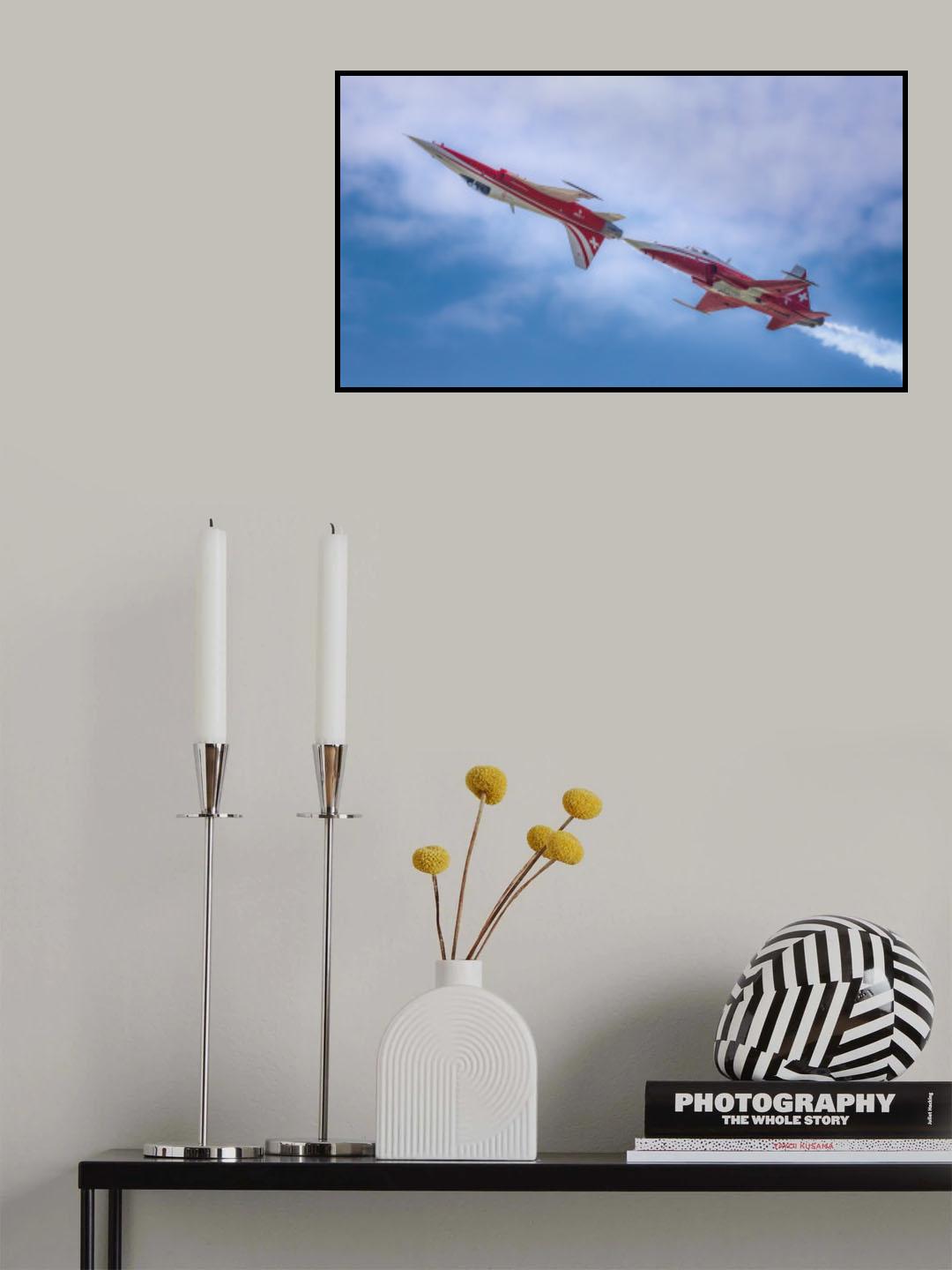 Patrouille Suisse Poster och Canvastavla