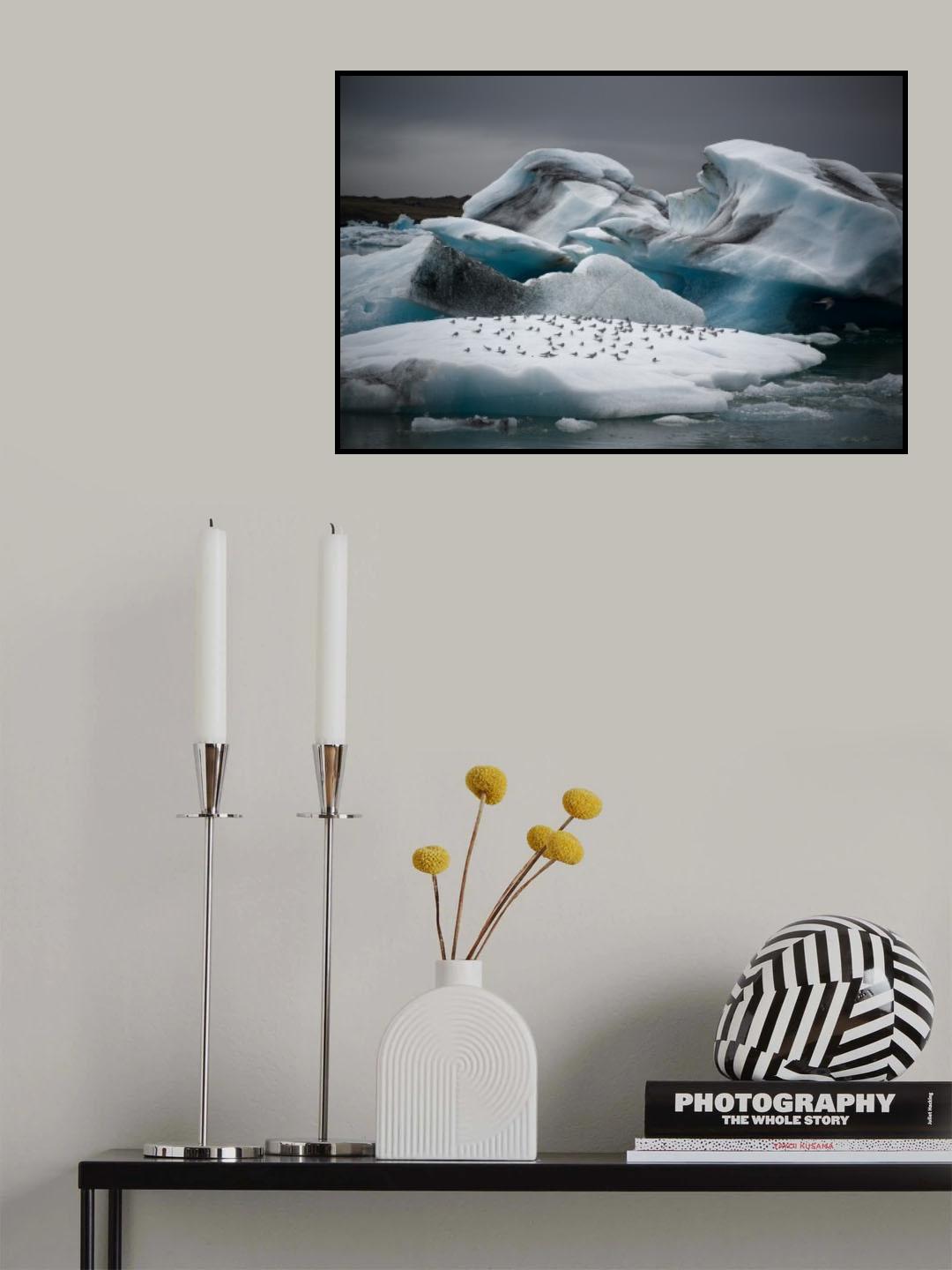 In the Land of Fire and Ice Poster och Canvastavla