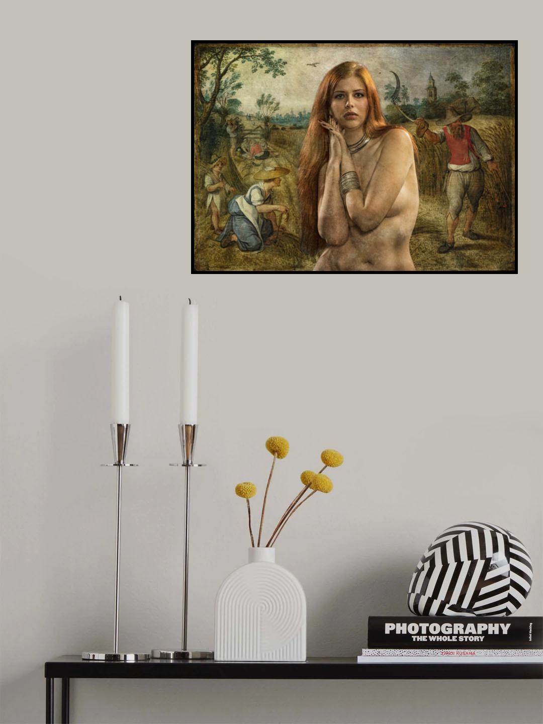 The Peasant's Wife Poster och Canvastavla