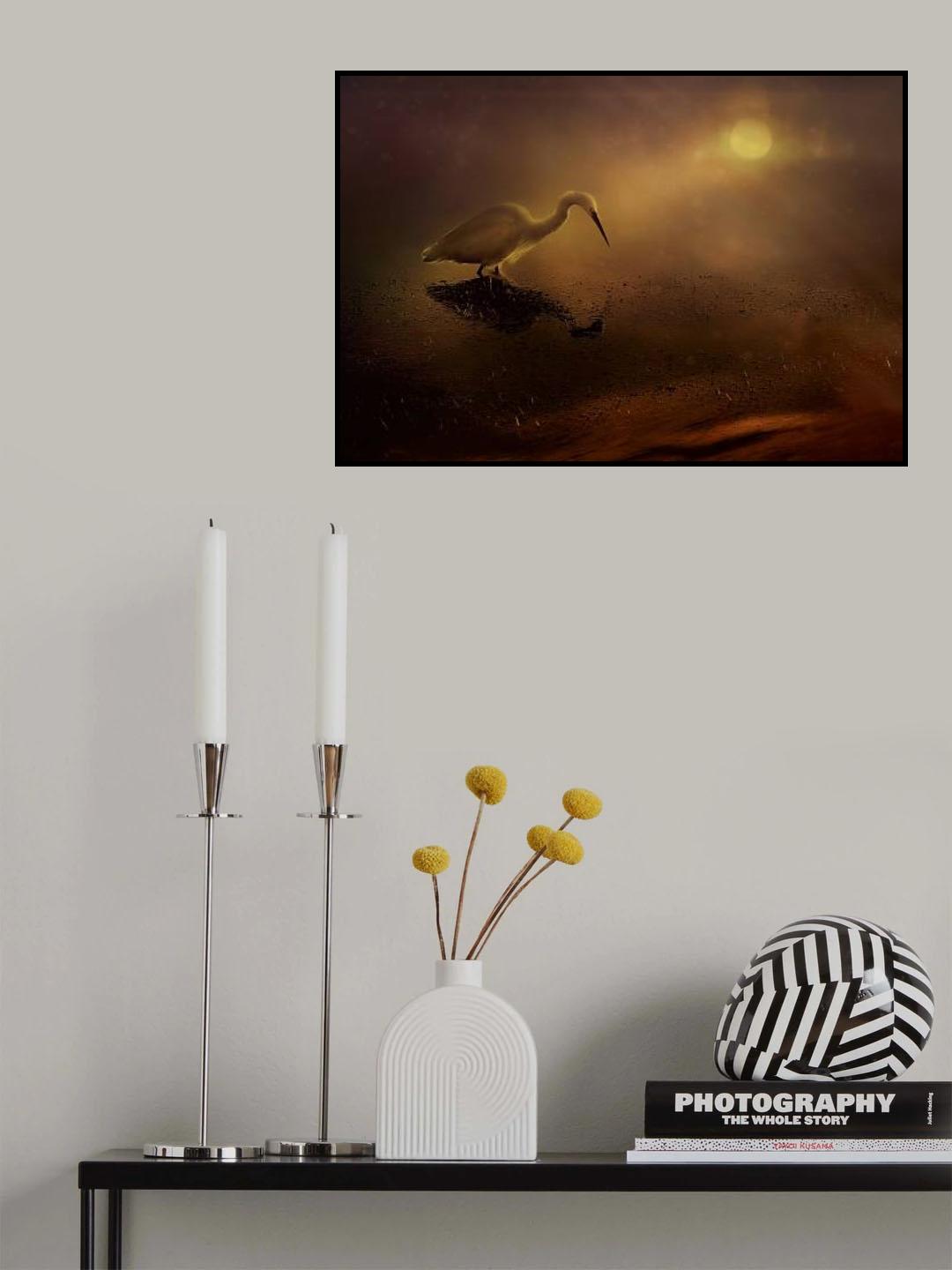 Silent. Poster och Canvastavla