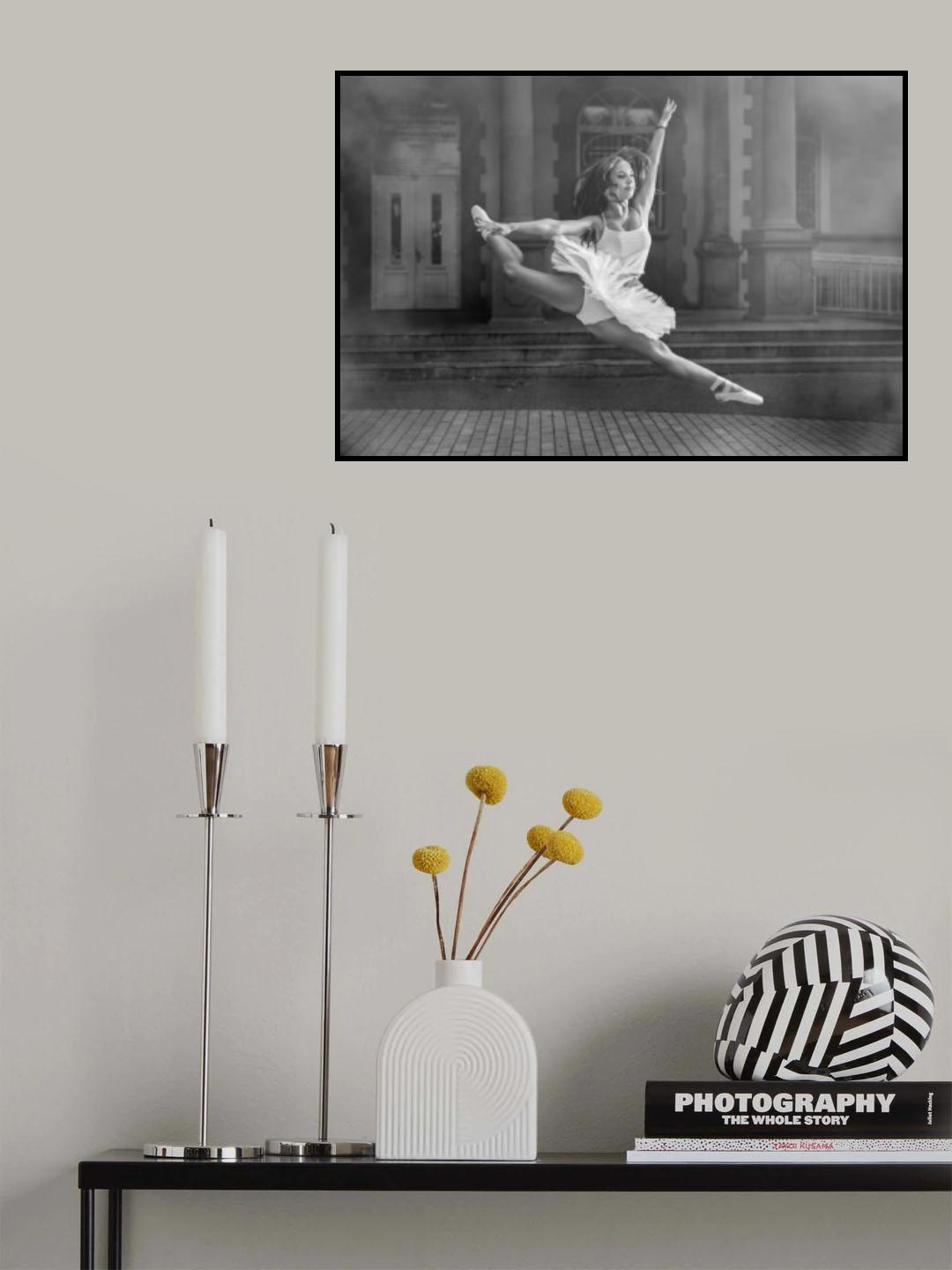 Ballerina performance Poster och Canvastavla