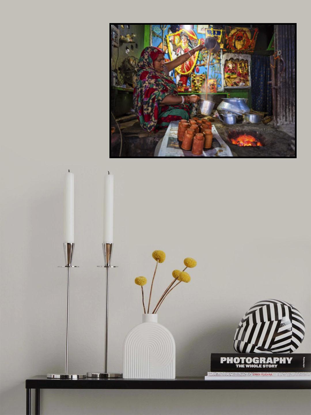 Tea is warmth Poster och Canvastavla