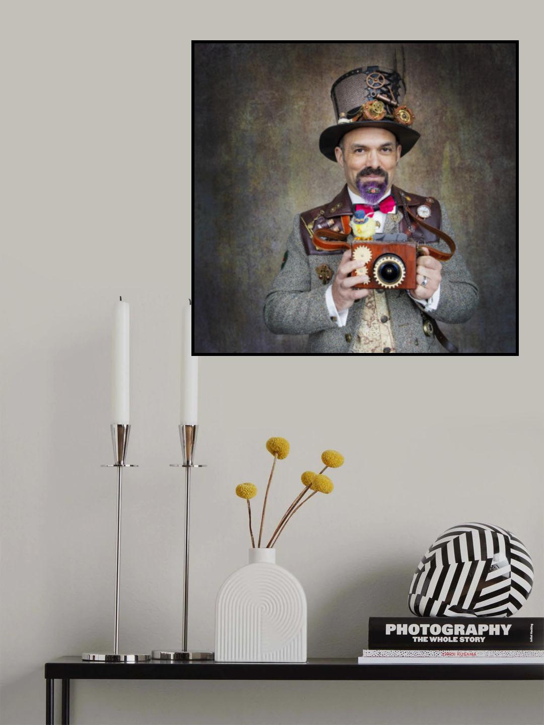 War Correspondent - Steampunk Wars 1911 Poster och Canvastavla