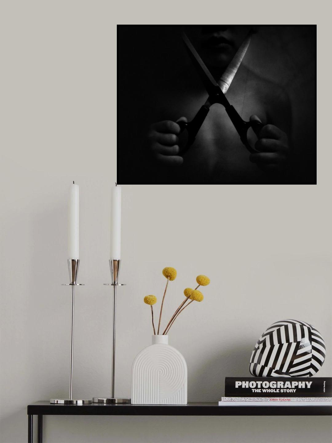 Scissors Poster och Canvastavla