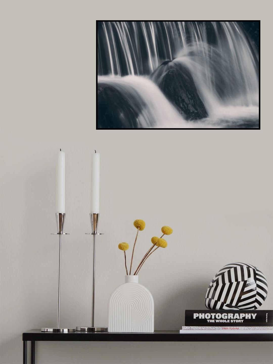 The touch of water Poster och Canvastavla