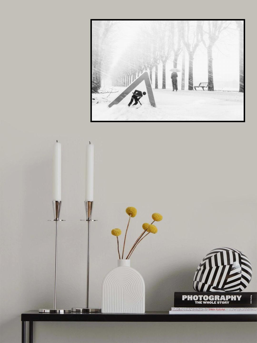 men at work Poster och Canvastavla