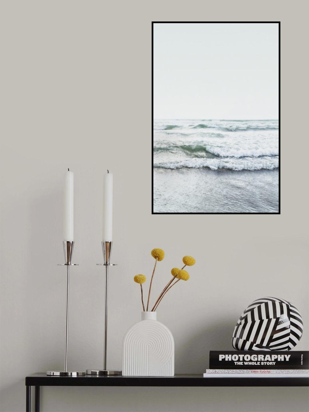 Blue Ocean Poster och Canvastavla