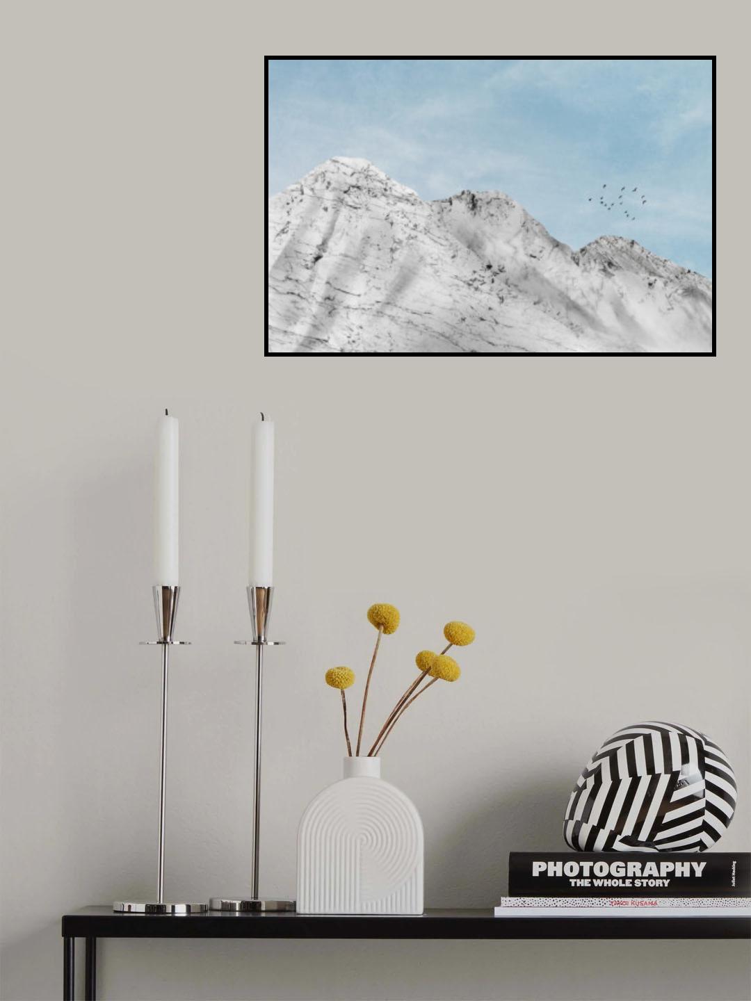 Marble Landscape 06 Poster och Canvastavla