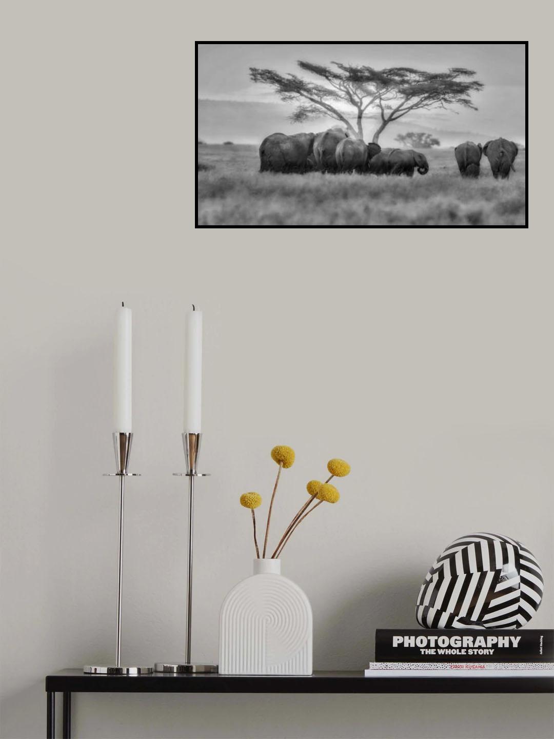 Big African family Poster och Canvastavla