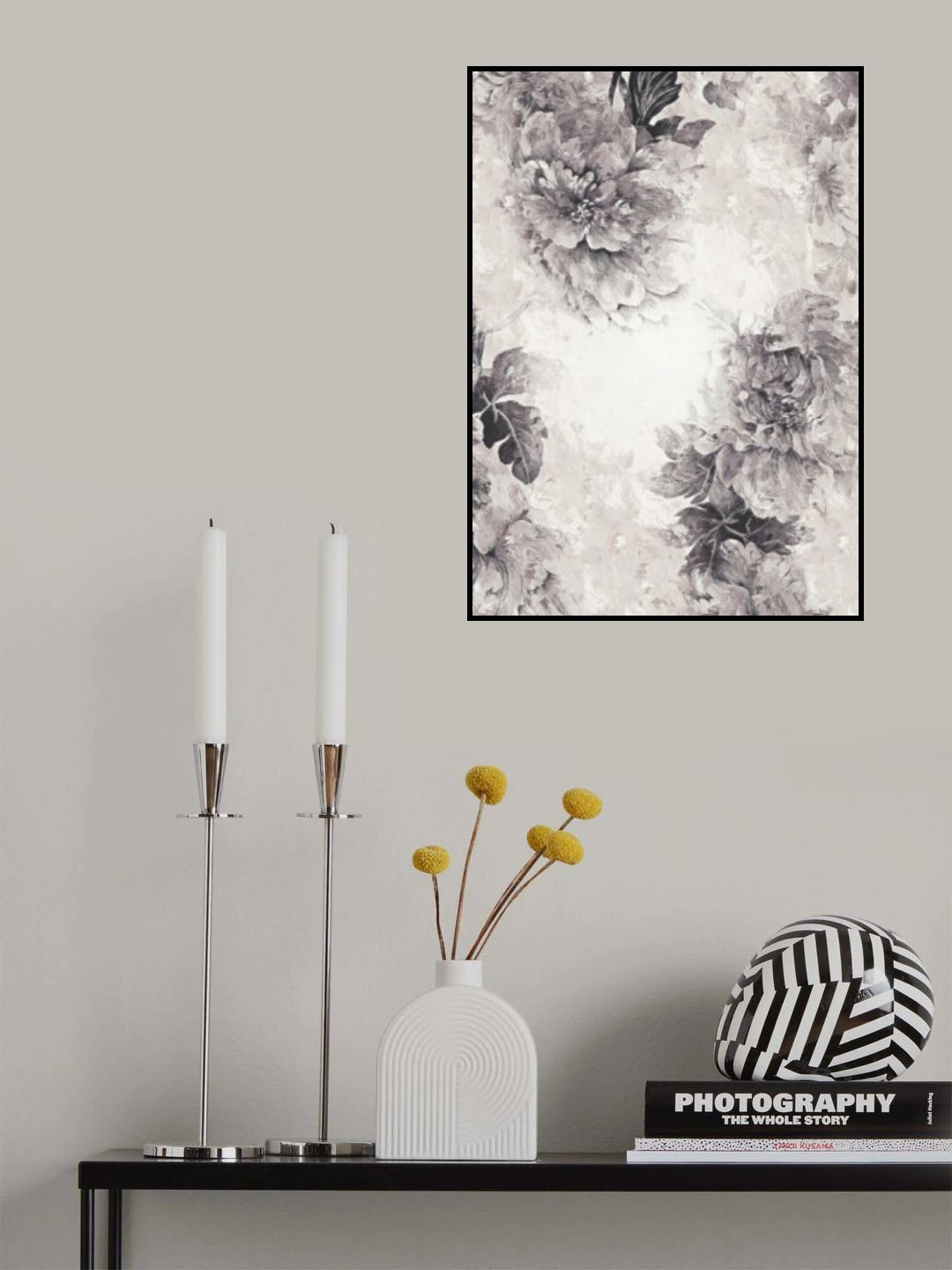 Poster 50x70 Flower01xa Hl Poster och Canvastavla