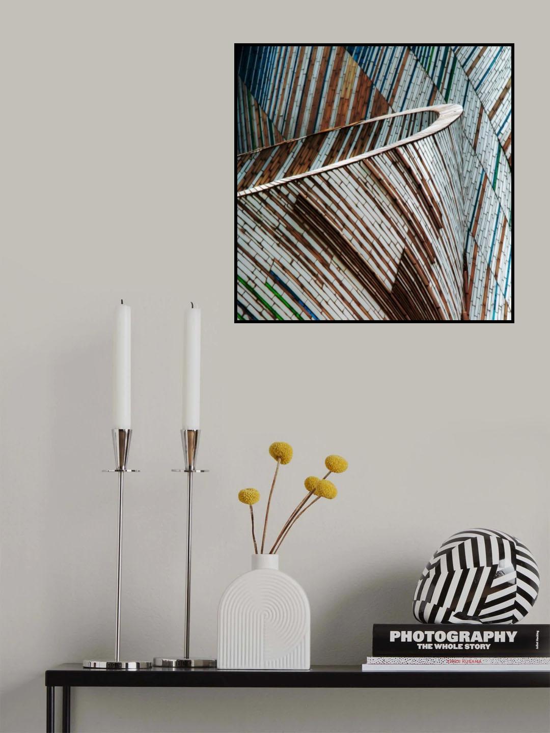 Colored Funnel Poster och Canvastavla