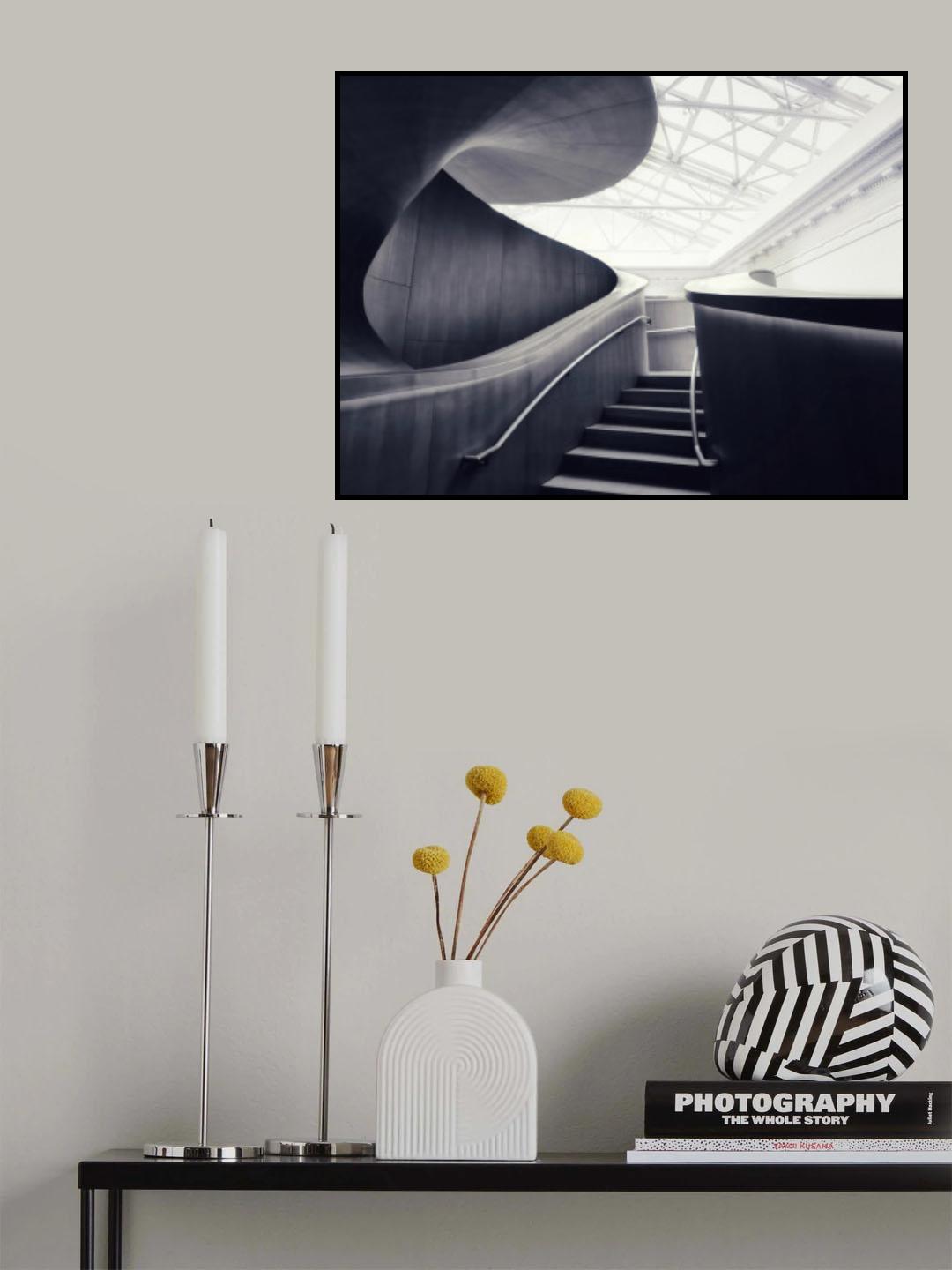 Staircase Poster och Canvastavla