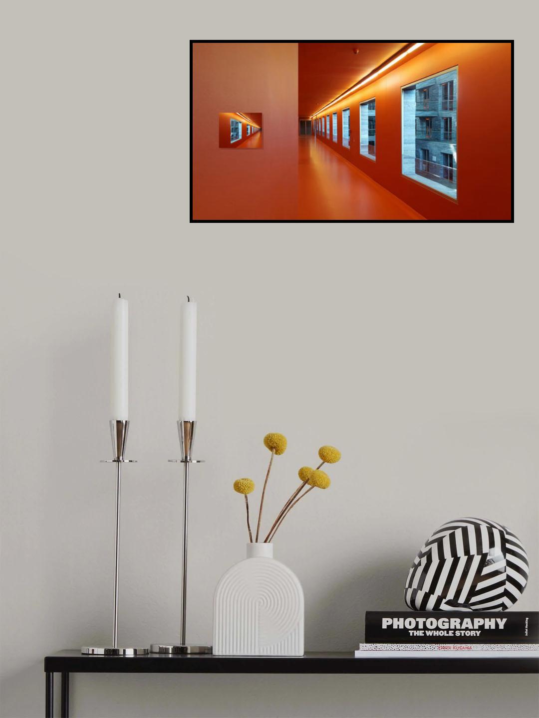Same corridor...! Poster och Canvastavla