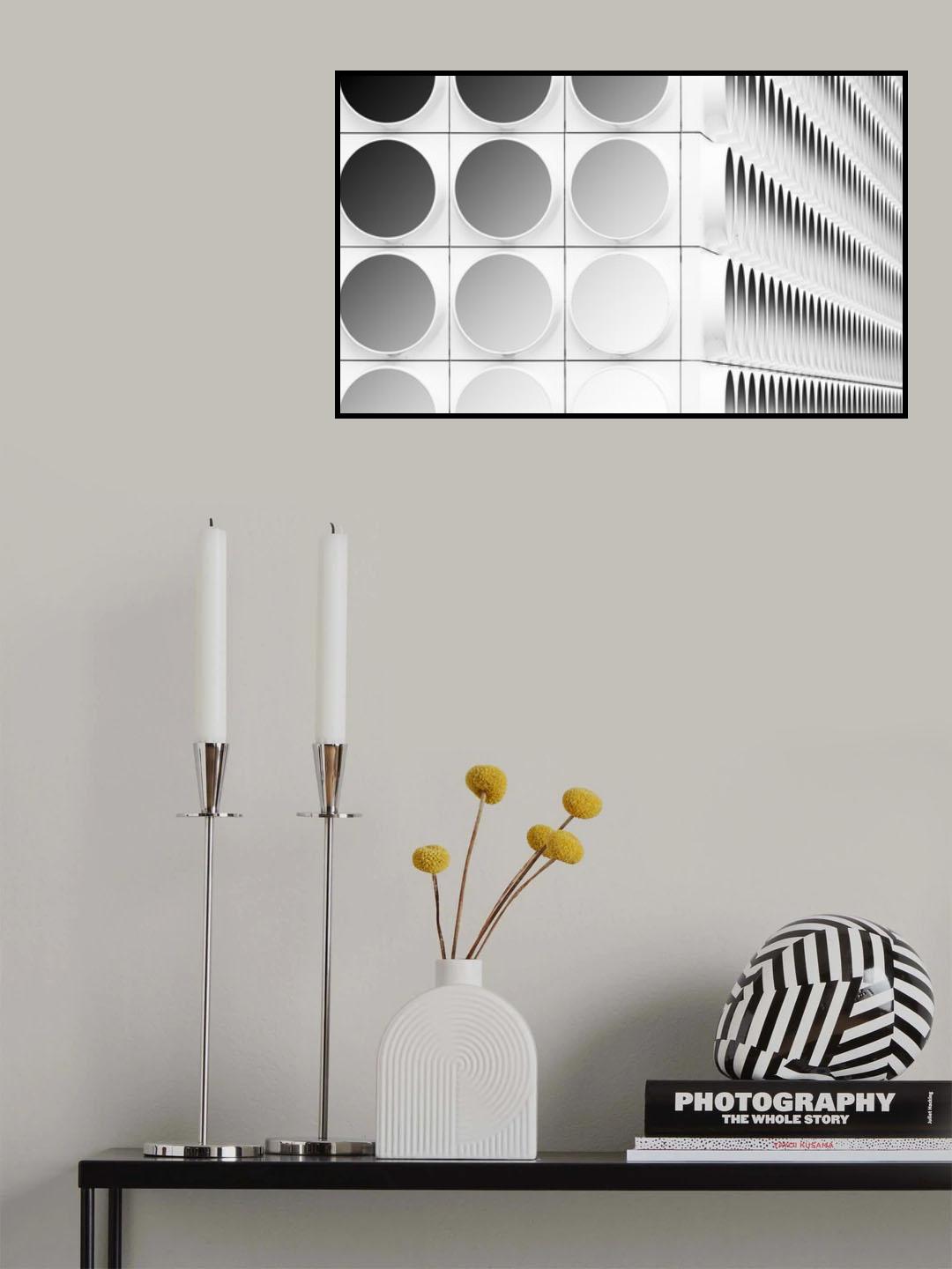 Circles and squares Poster och Canvastavla