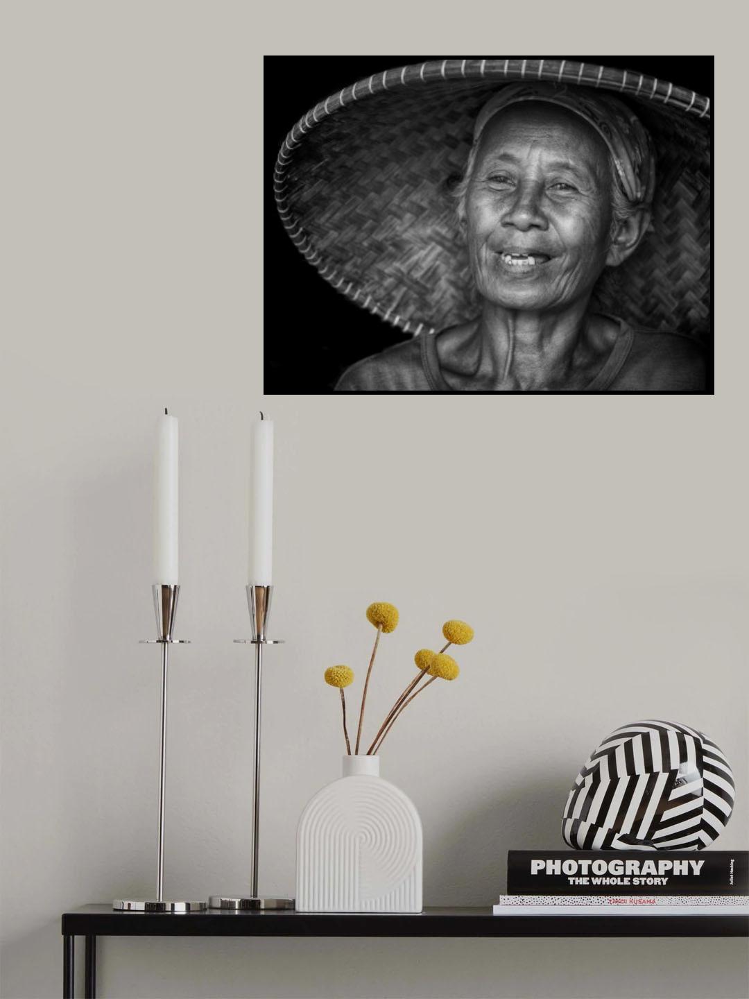 Happy Poster och Canvastavla