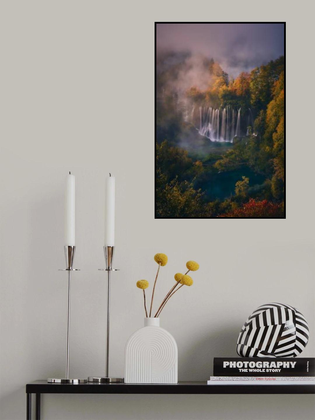 The Great Waterfall Poster och Canvastavla