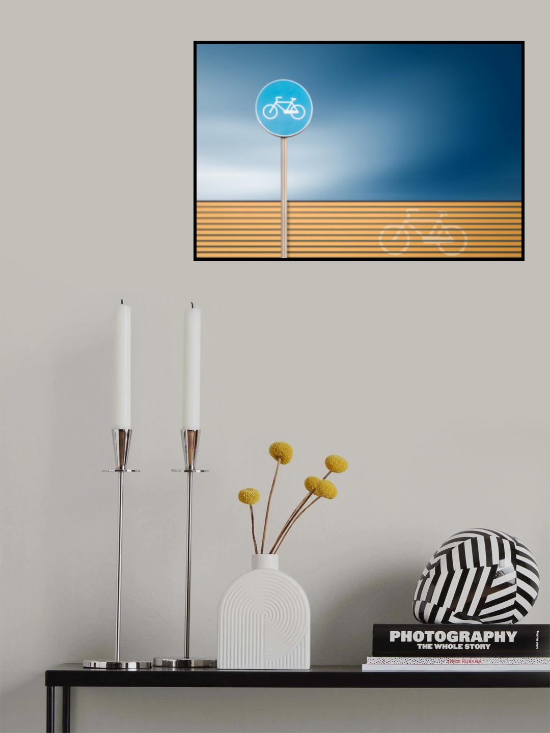 Cycle path Poster och Canvastavla
