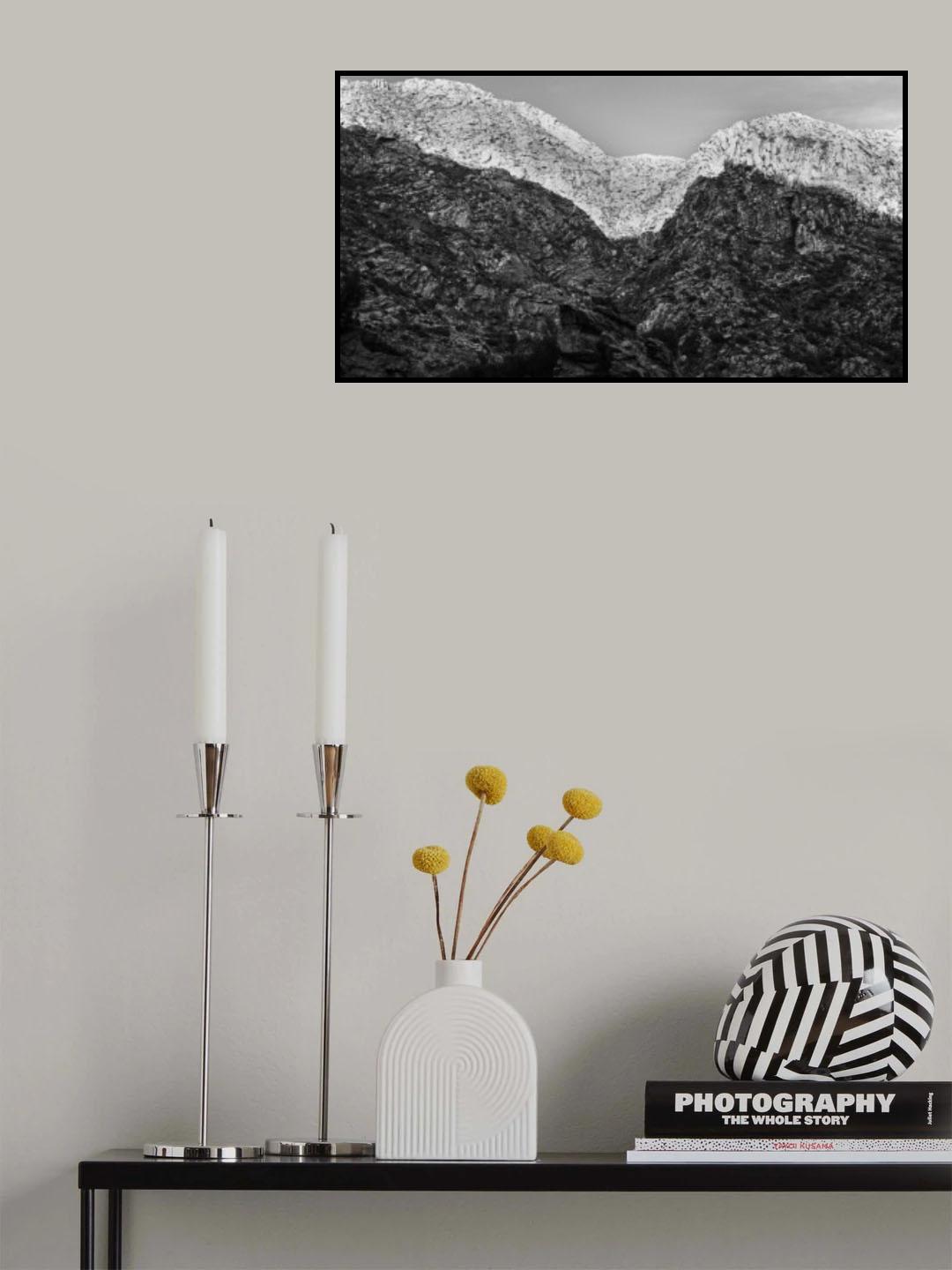 Abstract Swartberg Mountains Poster och Canvastavla