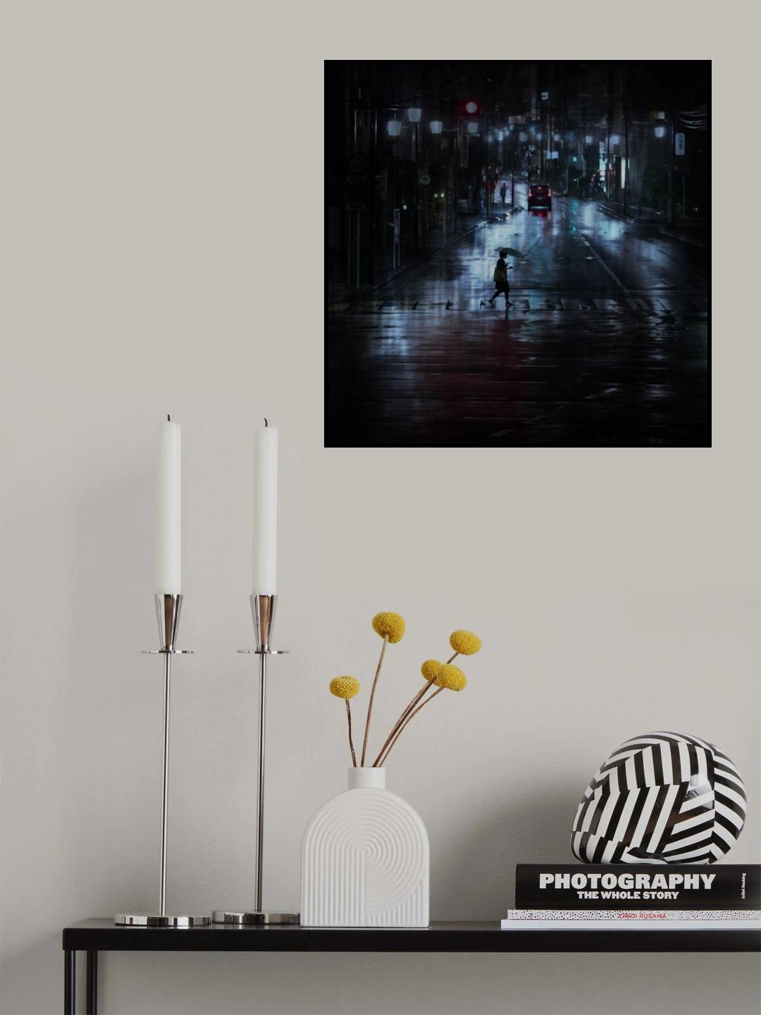 Rain Poster och Canvastavla