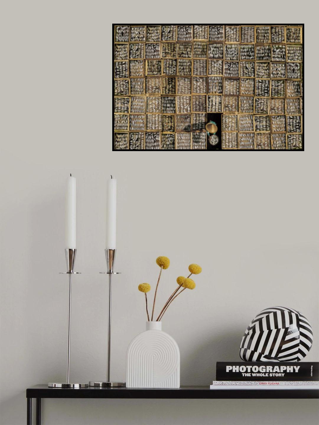 Salted Dried Fish Poster och Canvastavla