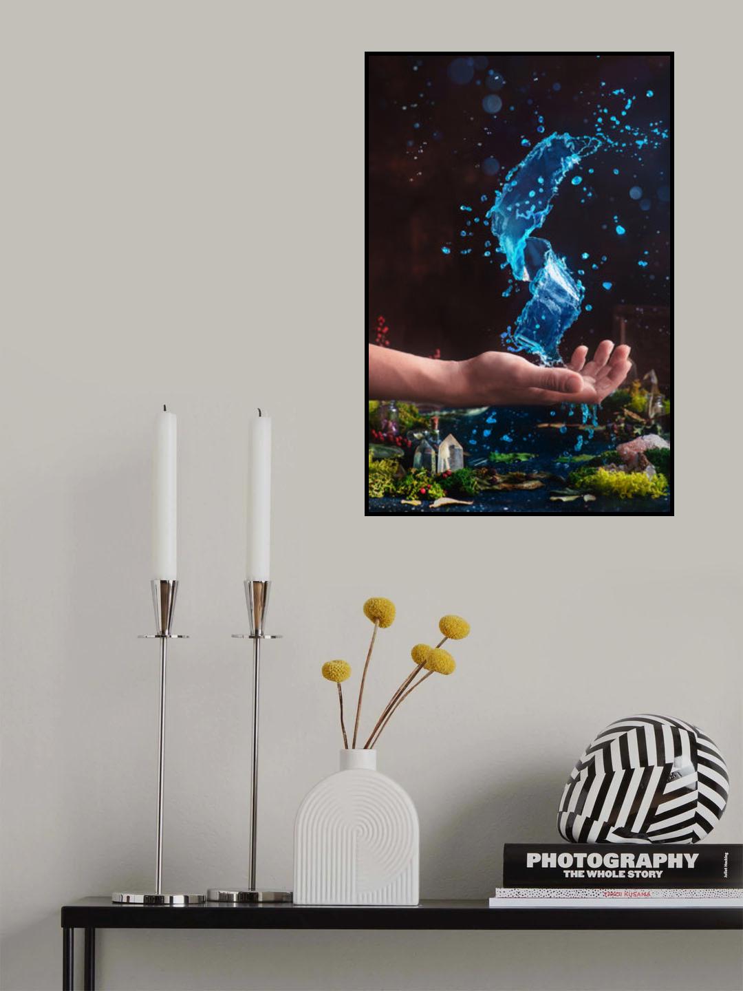 Charm of Clear Water Poster och Canvastavla