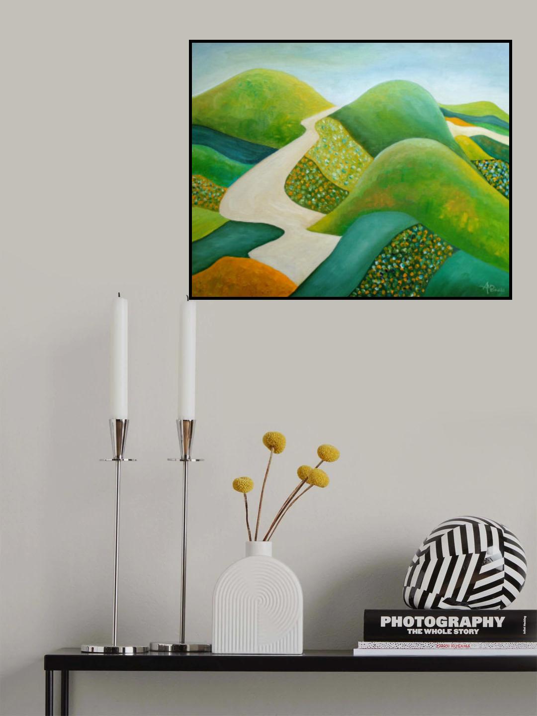 Stilling Hills Poster och Canvastavla