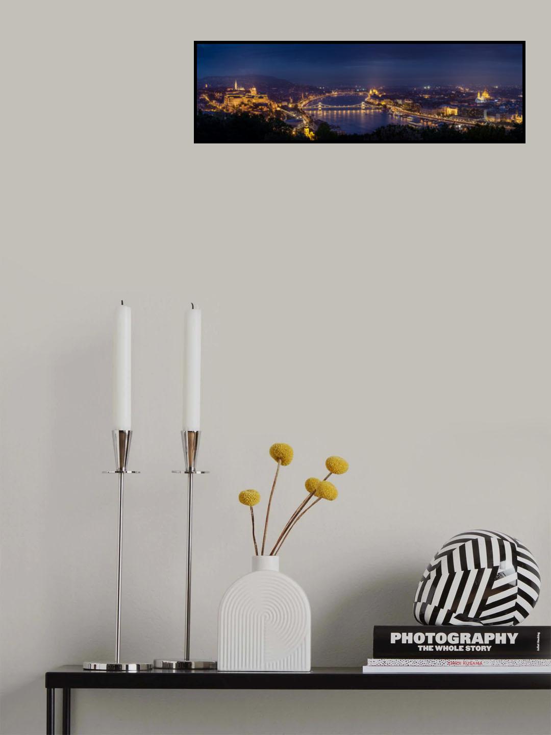 Budapest Poster och Canvastavla