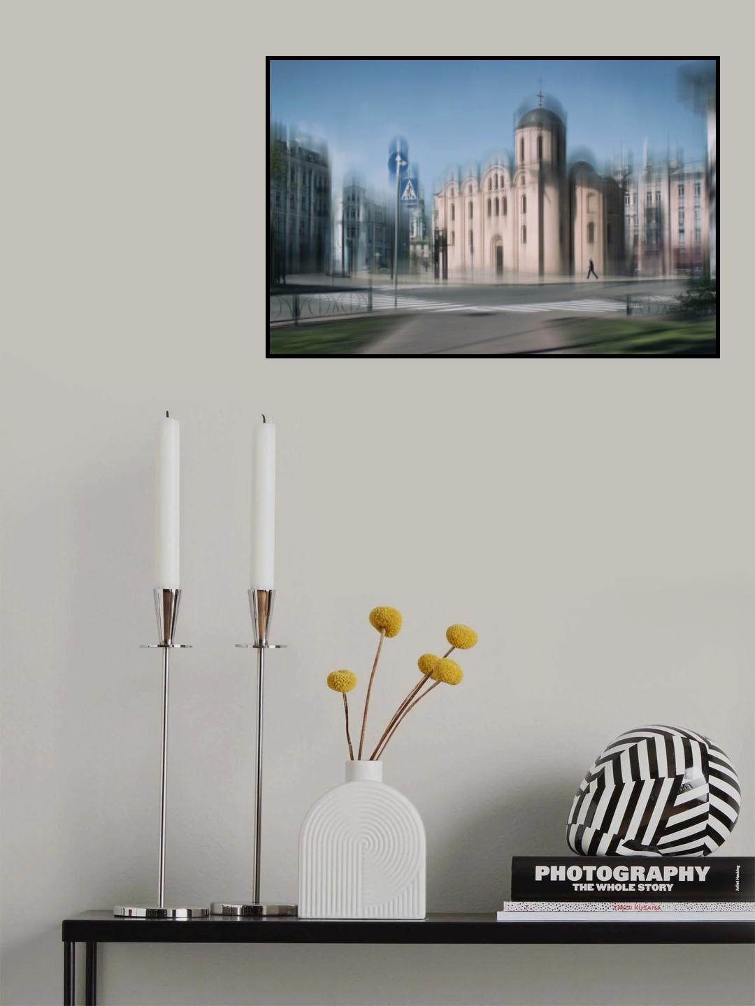 Podil, Pyrohoshcha Church Poster och Canvastavla