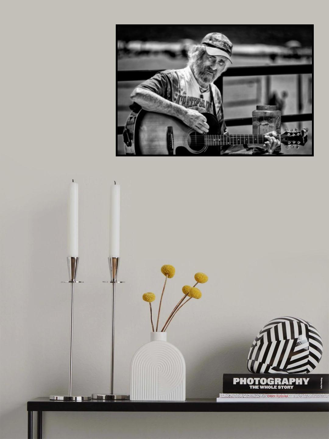 Beach Music Poster och Canvastavla