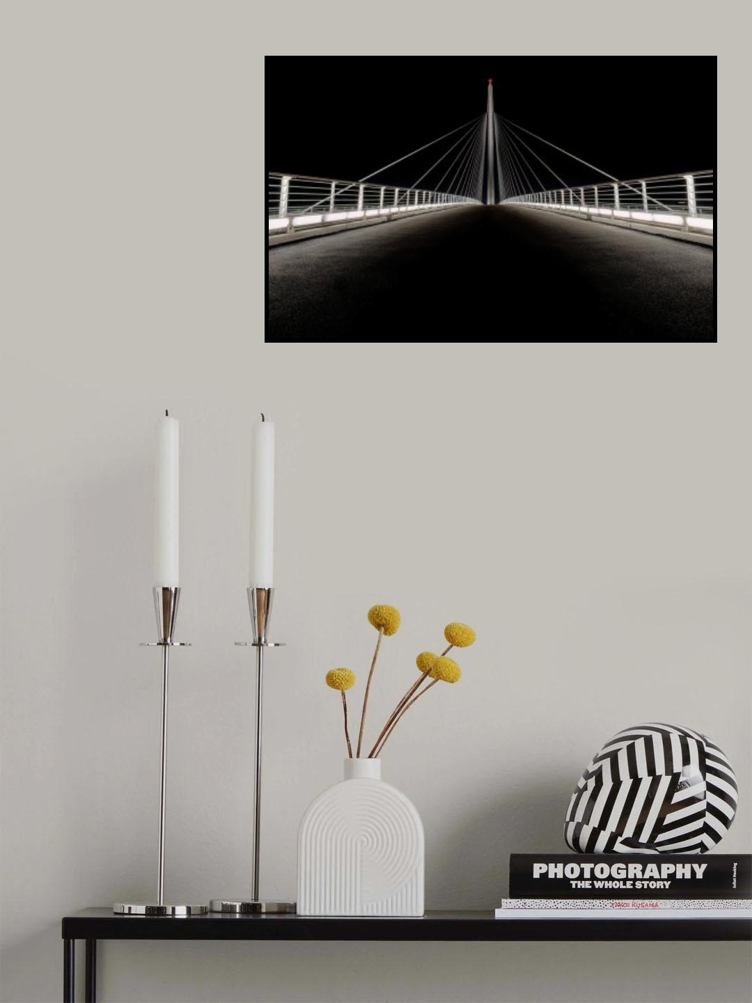 Ponte "San Francesco di Paola" - Cosenza Poster och Canvastavla