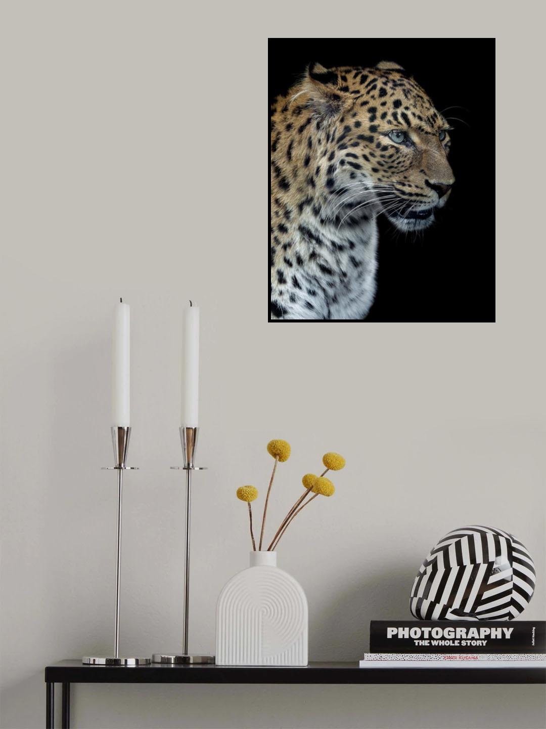 Panthere portrait version 2.0 Poster och Canvastavla