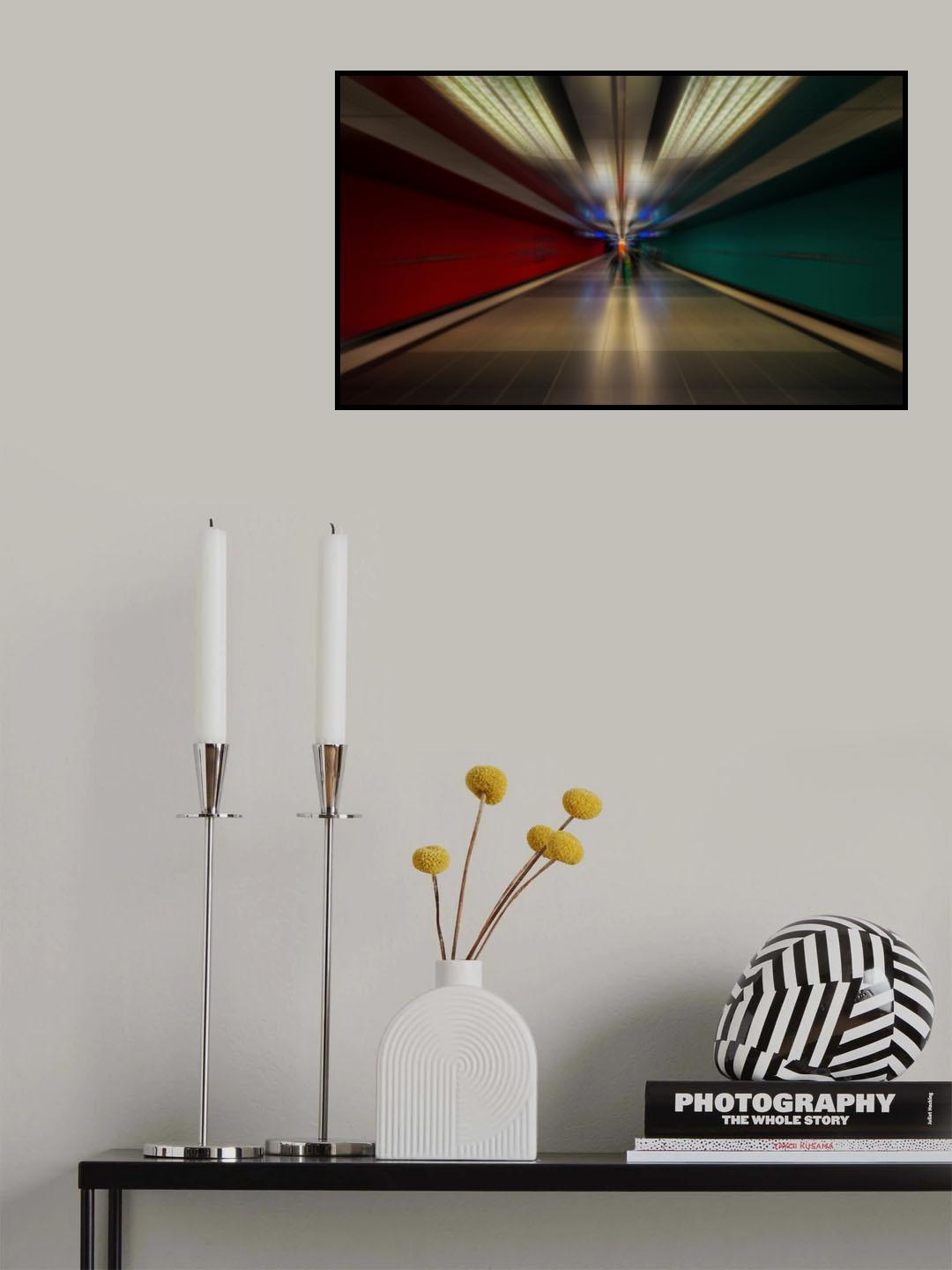 Modern life rush Poster och Canvastavla