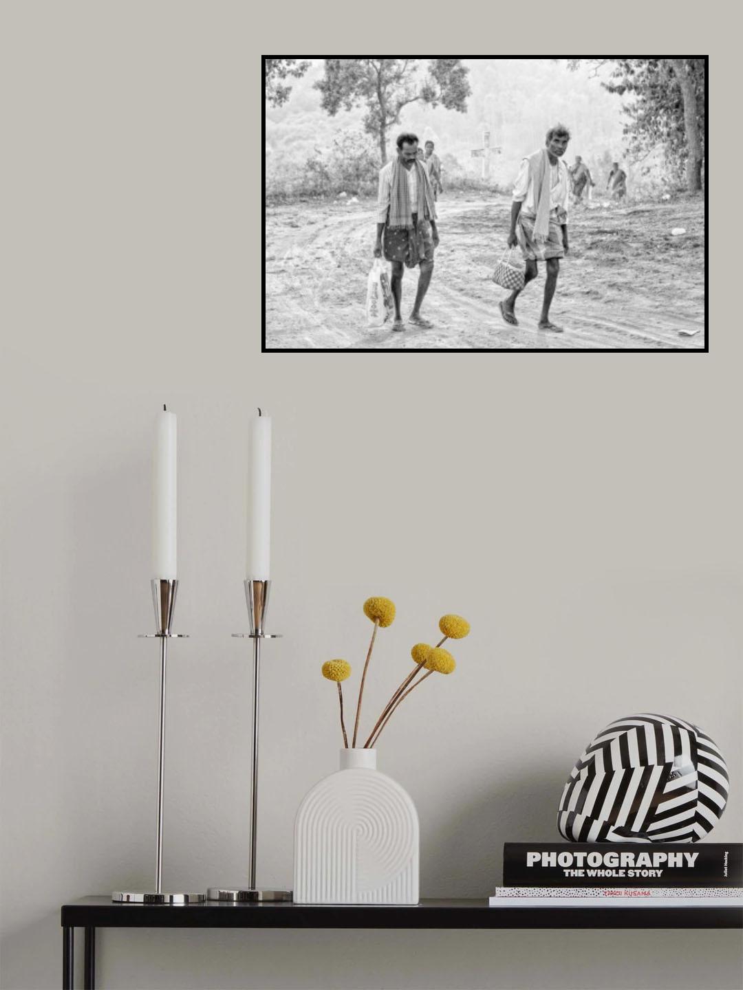 Pilgrims Poster och Canvastavla