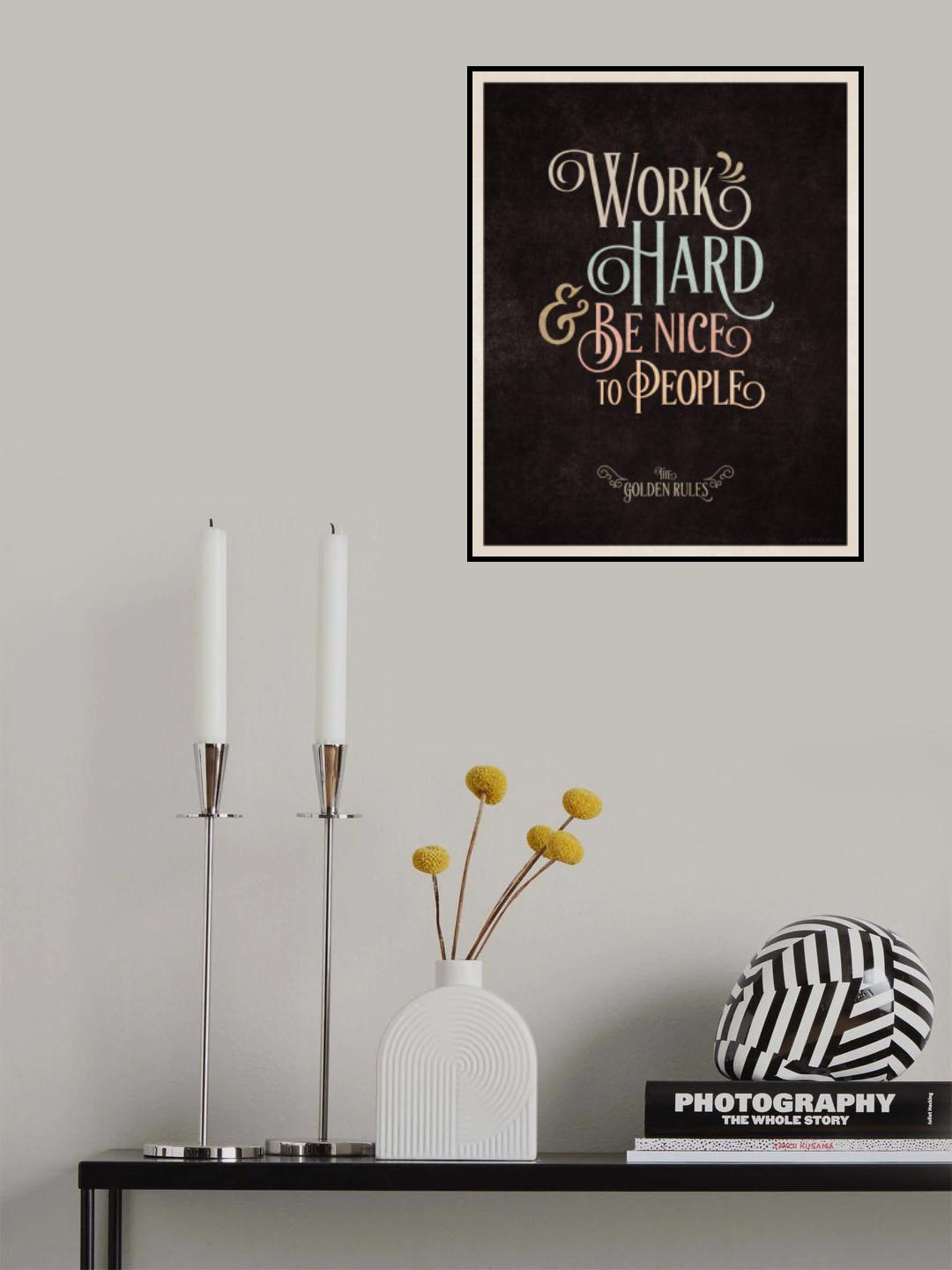 Ratio 4x5 Print By Bohonewart Copy 20 Poster och Canvastavla