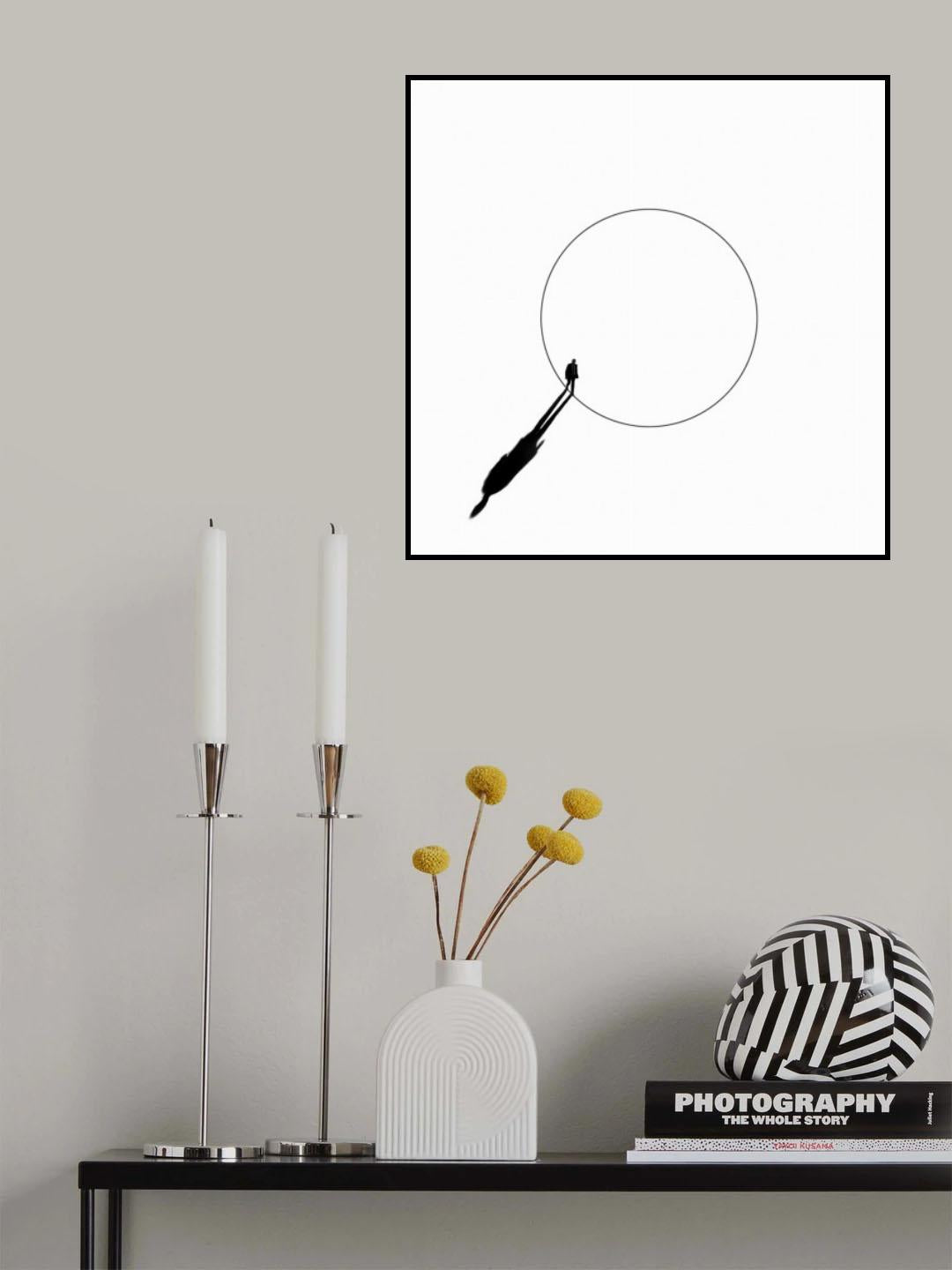 Walking the circle! Poster och Canvastavla