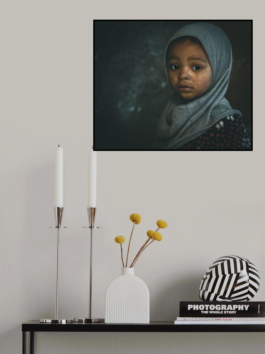 sad look Poster och Canvastavla