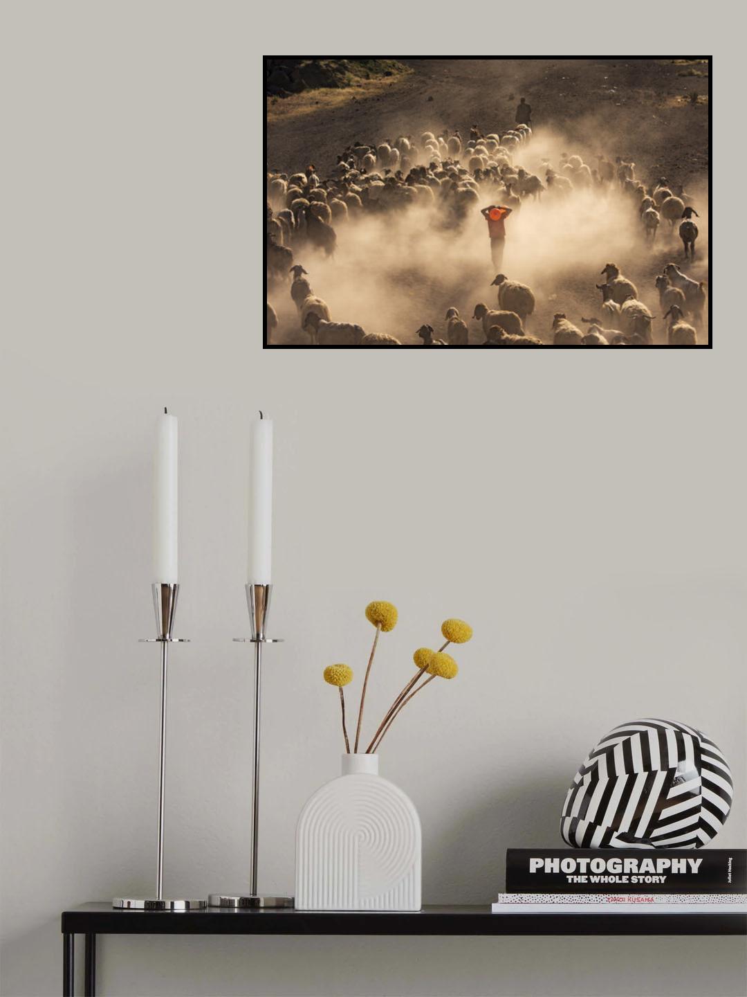Sarı Yolculuk Poster och Canvastavla