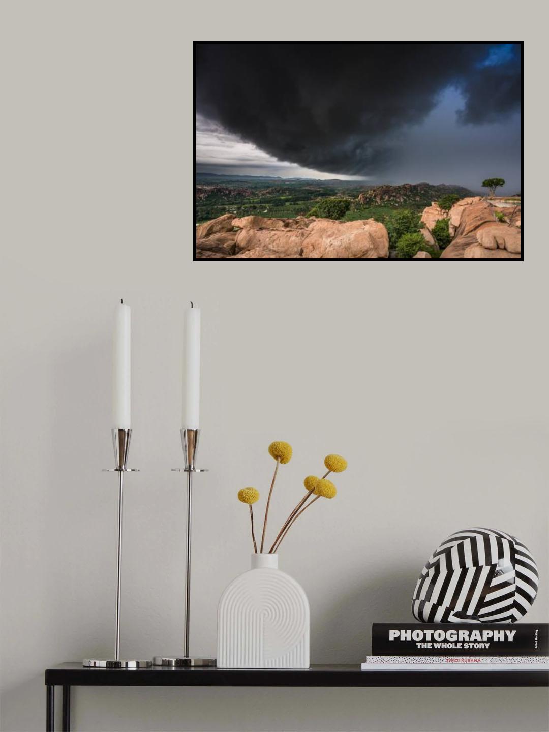Storm Coming Poster och Canvastavla