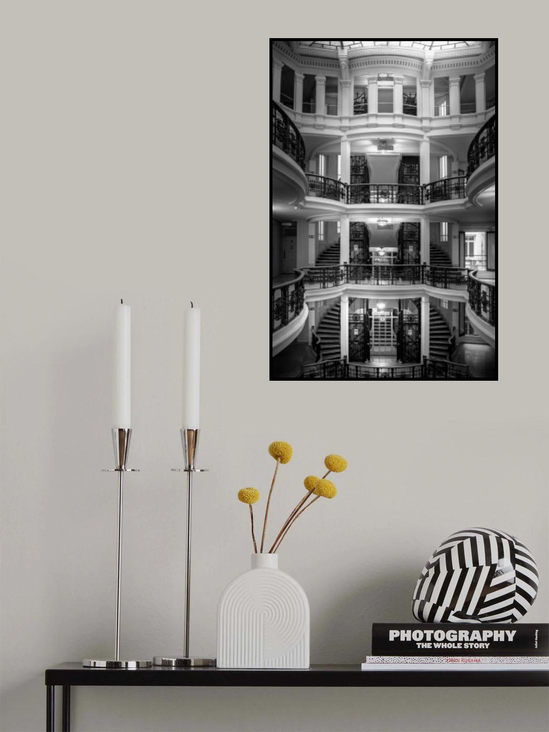 Inside the building Poster och Canvastavla