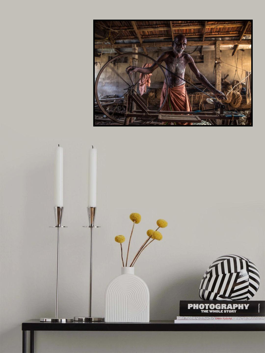 Coconut carpets maker Poster och Canvastavla