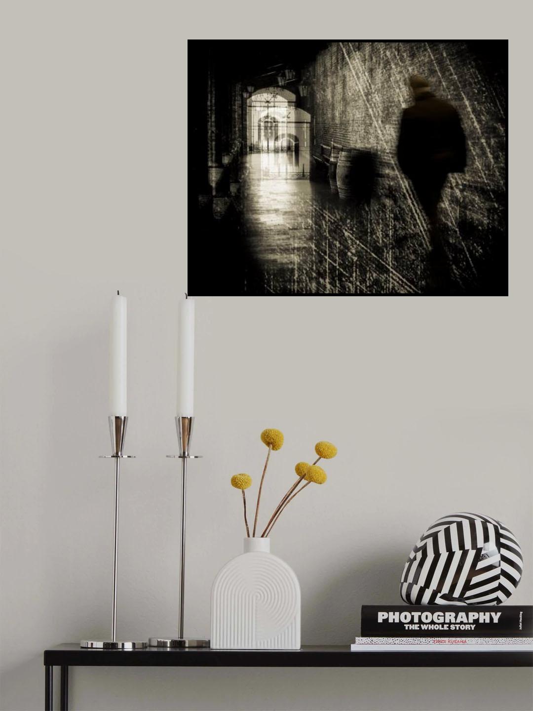 Exit Poster och Canvastavla