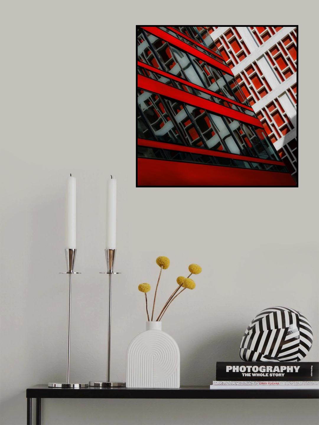 Cityreflection Poster och Canvastavla